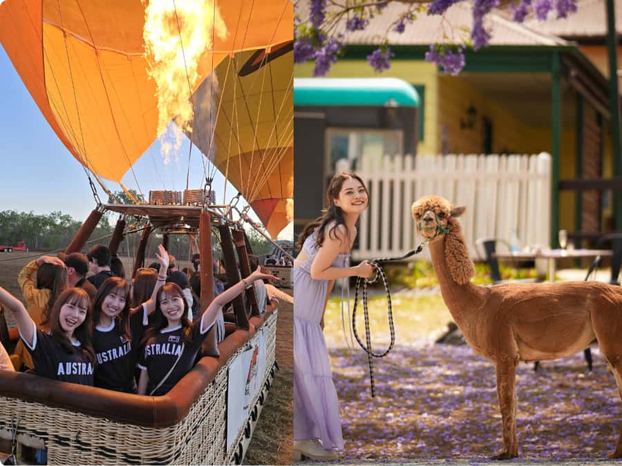 Gold Coast: Hot Air Balloon, Winery Breakfast & iFly - What the $392 price includes