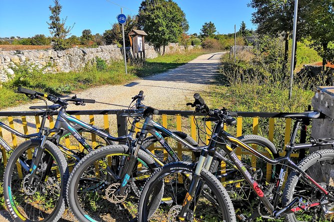 GPS tour with E-Bike on cycleroute of acqueduct Pugliese with wine tasting directly in vineyards - GPS guidance and bike support