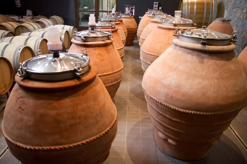 Građani: Winery Tour and Tasting at Winery Lipovac - Compare Georgian qvevri with Italian amphorae