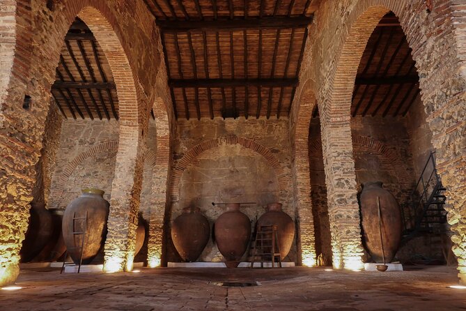 Grande Prova Honrado Vineyards - Entering Cella Vinaria Antiqua