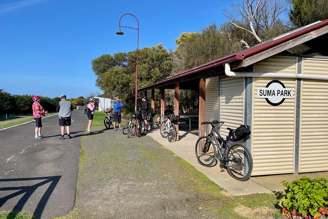 Greater Geelong & The Bellarine Self-Guided Bike Tour Wine Region - Banks Road Vineyard for wine or coffee