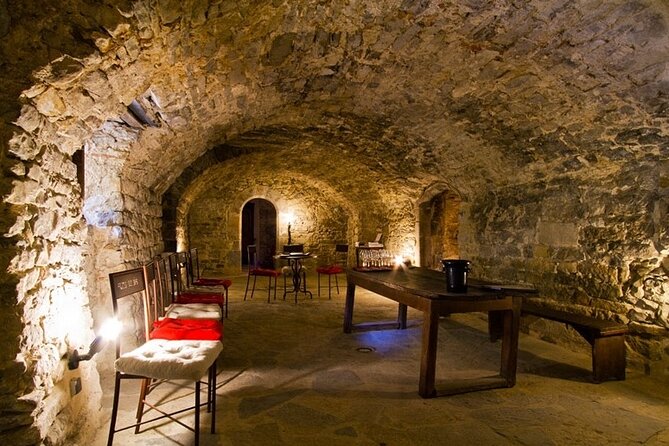 Guided tour of a winery in Vacquières with wine tasting - Tasting wine inside a medieval priory