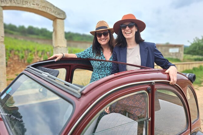 Half-day guided tour on the Burgundy wine Route in a classic car - Meursault brings the main tasting