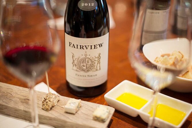 Half Day Stellenbosch Winelands Private Tour from Cape Town - Fairview starts the day with six wine and cheese tastes