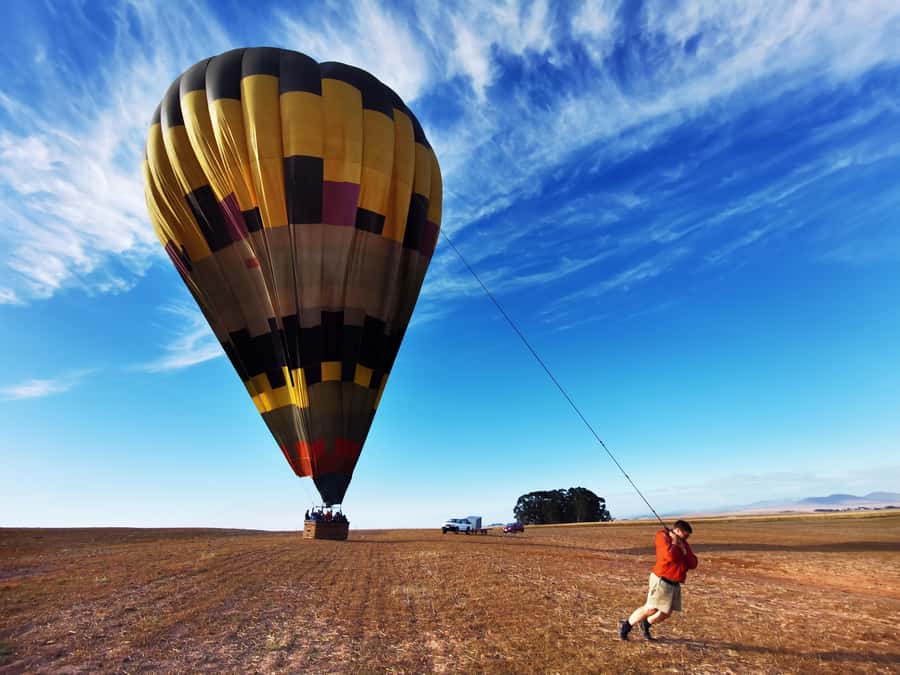 Hot air Balloon and Cape Winelands Private guided tour - Delaire Graff brings the luxury factor