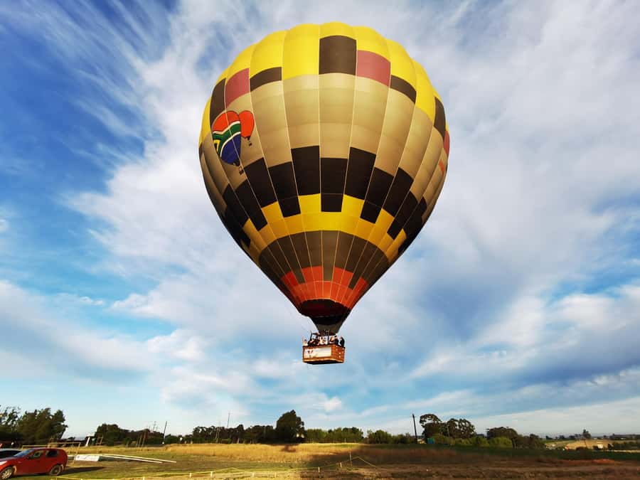 Hot air Balloon and Cape Winelands Private guided tour - Breakfast after the balloon ride