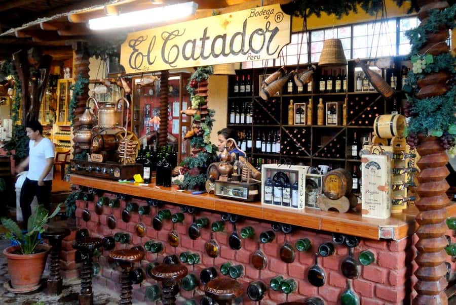 Ica: Tacama Winery and Pisco Tasting Tour with Hotel Pickup - Lazo Winery’s cava and curious museum