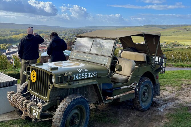 Jeep tour in the Champagne Vineyard with tasting - Mareuil-sur-Aÿ ends with the best view