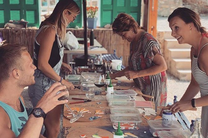 Karpathos Creative Workshop for Mosaic in the vineyard - A good choice for children and families