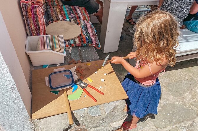 Karpathos Creative Workshop for Mosaic in the vineyard - The value of the $74.82 price