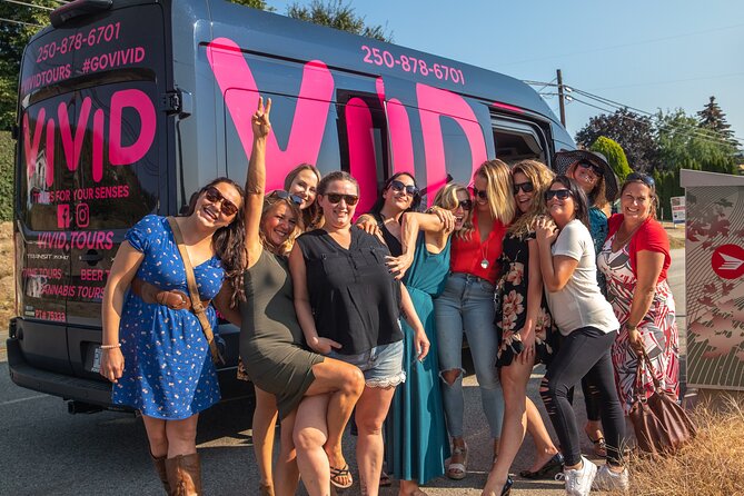 Kelowna Bachelorette Wine Tour Full Day Guided With 5 Wineries - Mt. Boucherie combines wine with the main meal