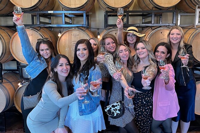 Kelowna Bachelorette Wine Tour Full Day Guided With 5 Wineries - Volcanic Hills adds patio time
