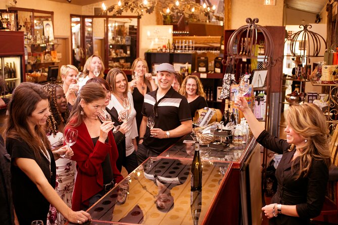 Kelowna South Slopes Wine Tour - 5 wineries on the tour - The View Winery starts with apples, wine, and a working cellar