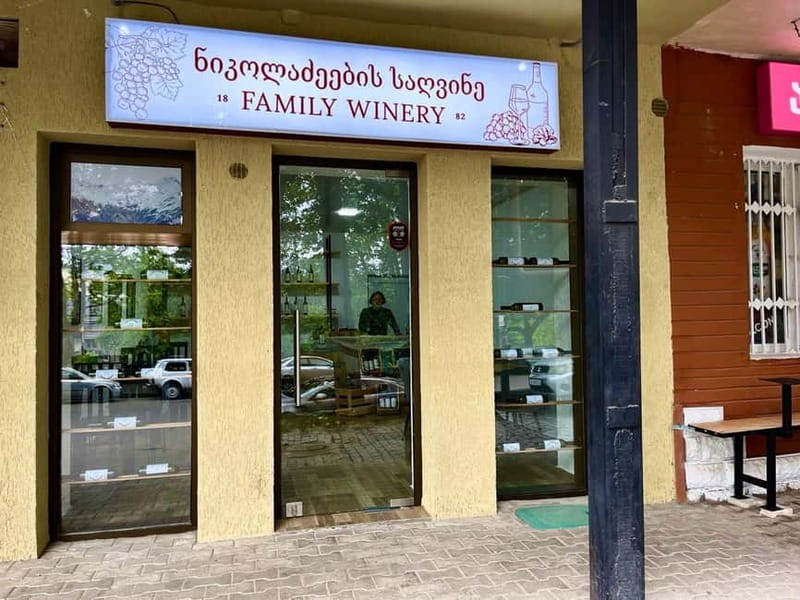 Kutaisi: Wine Tasting in Family Winery shop - Meeting the winemaker at Nikolaidze