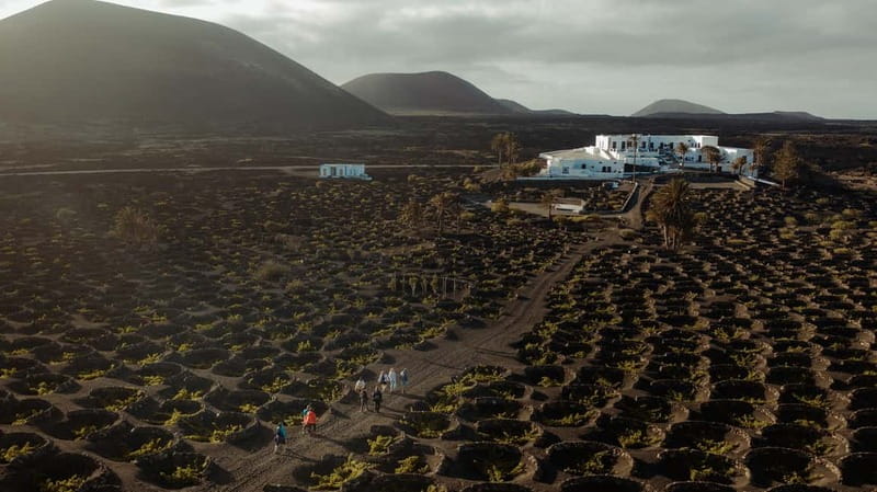 Lanzarote: Sunset vineyard tour with wine and chocolate tasting - Inside the 16th-century house and old winery