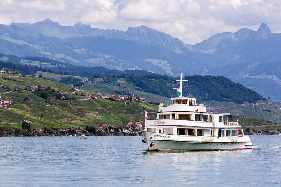 Lausanne: 2-Hour Lake Geneva Cruise Along Lavaux Vineyards - The route through Vevey, Rivaz, Cully, Lutry, and Pully