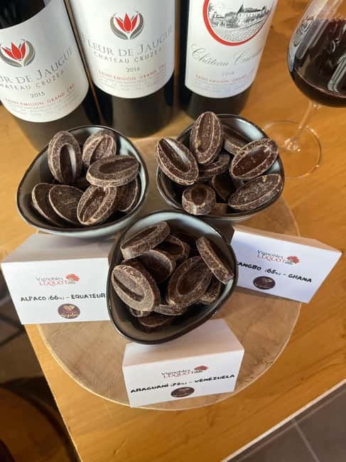 Libourne: Winery Tour with Wine and Chocolate Tasting - Walking through the vineyard and its soil