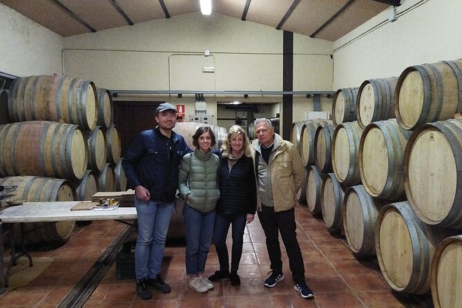 Malaga Organic Vineyard and Winery Six Wines Tapas and Transfer - Antonio’s garage winery and the tasting table