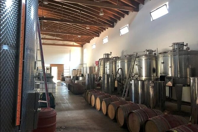 Manousakis Winery Shuttle Service Tour and Taste - Ordering Cretan food at the winery