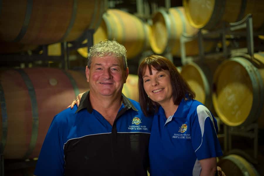 Margaret River: Winery Tour with Lunch and Brewery Visit - Inside the winery, from barrel to bottle