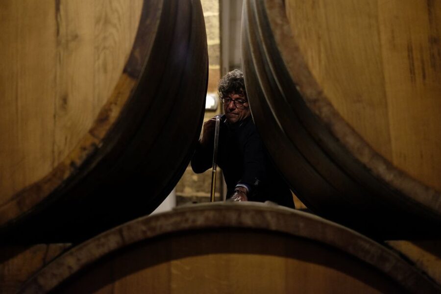 Marsala: Florio Winery Tour with Local Wine Tasting - Entering Cantine Florio beside the Mediterranean Sea