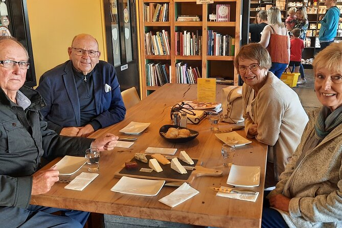 Martinborough Winery and Foodie Day Tour with vineyard lunch - Choosing four beers at Martinborough Brewery