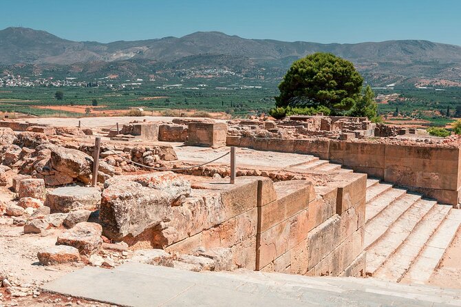 Minoan Luxuries: Ancient Palaces, Messara Wine Routes & Matala - Agios Myronas and the holy cave