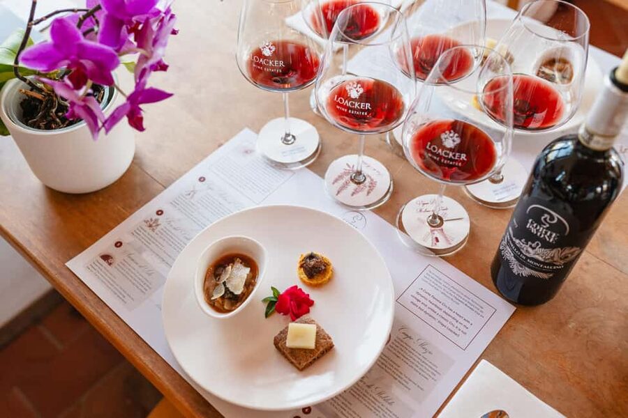 Montalcino: Winery Tour & Gourmet Brunello Vertical Tasting - Arriving at Corte Pavone Winery