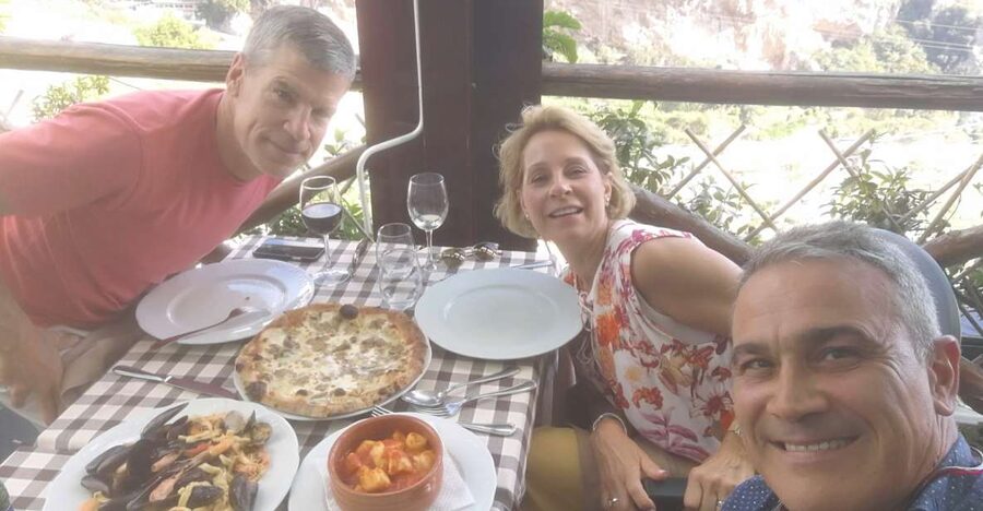 Mt. Vesuvius , Pompeii , Cantina del Vesuvio Winery - One day, three very different Campania stops