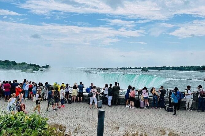 Niagara Falls Day Tour from Toronto Includes Boat Tour and Winery - Table Rock: two hours at the Canadian Horseshoe Falls