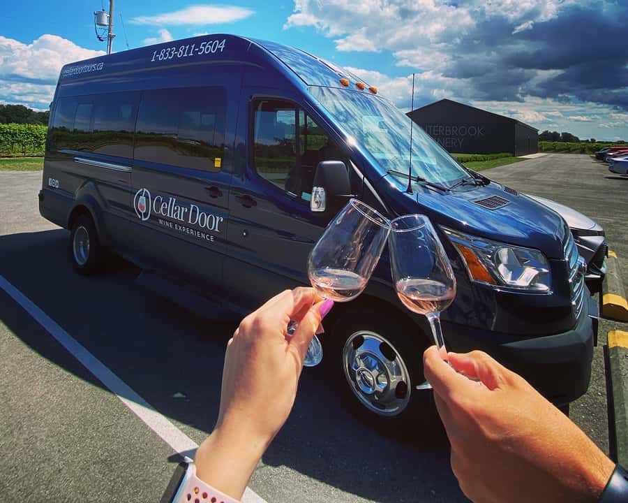 Niagara: Lunch in the Vineyard Experience - The cheese stop: wine with something to eat