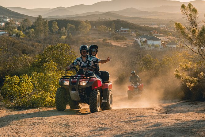 Off Road Tour Experience plus Winery visit in Baja - Riding the dirt roads for about an hour