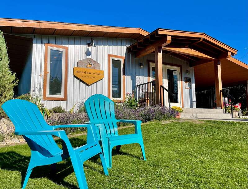 Okanagan Bee Tour, Wine Tasting and Lunch at Kelowna Winery - Time to relax with lawn games
