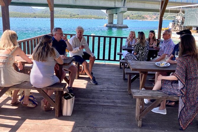 Oyster Farm, Ston and Winery Tour - Five wines, barrel samples, and practical tasting advice