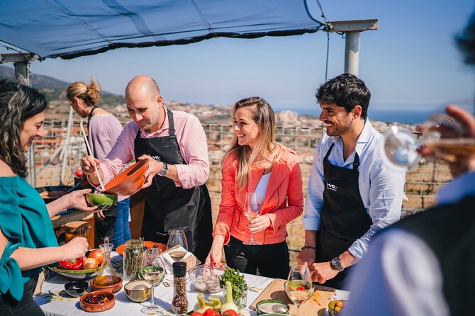 Paella Cooking Experience & Winery Tour from Barcelona - Four wines, with room for questions