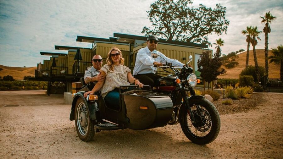 Paso Robles: Scenic Sidecar Vineyard Tour - Meeting at Cass Winery