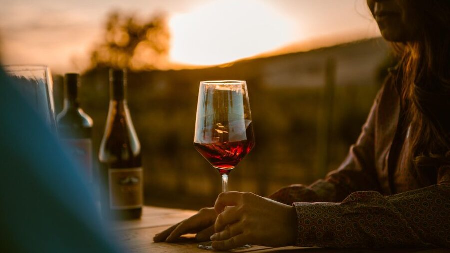 Paso Robles: Sunset at the Vineyards Sidecar Wine Adventure - Returning to Cass Winery with your photos