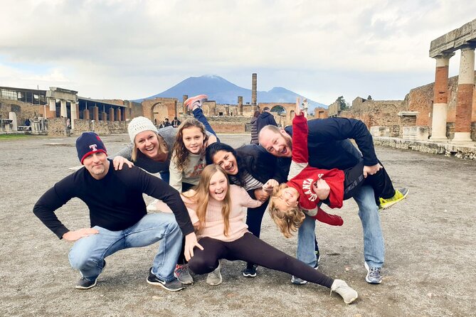Pompeii, Herculaneum and Winery on Vesuvius with an Archaeologist - The Chaste Lovers and Teatro Grande