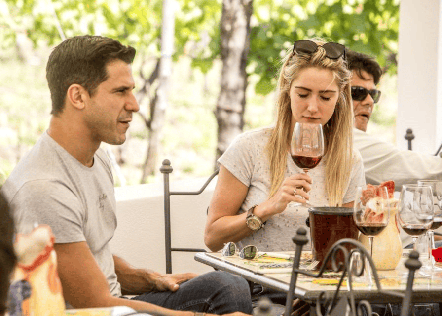 Pompeii & Two Local Wineries from Naples - First winery: lunch and 105 minutes of tasting