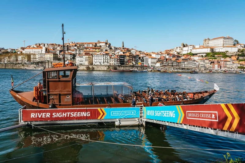 Porto: Bridges Cruise & Sunset & Port Wine Cellar Option - Adding the Burmester Port wine cellar