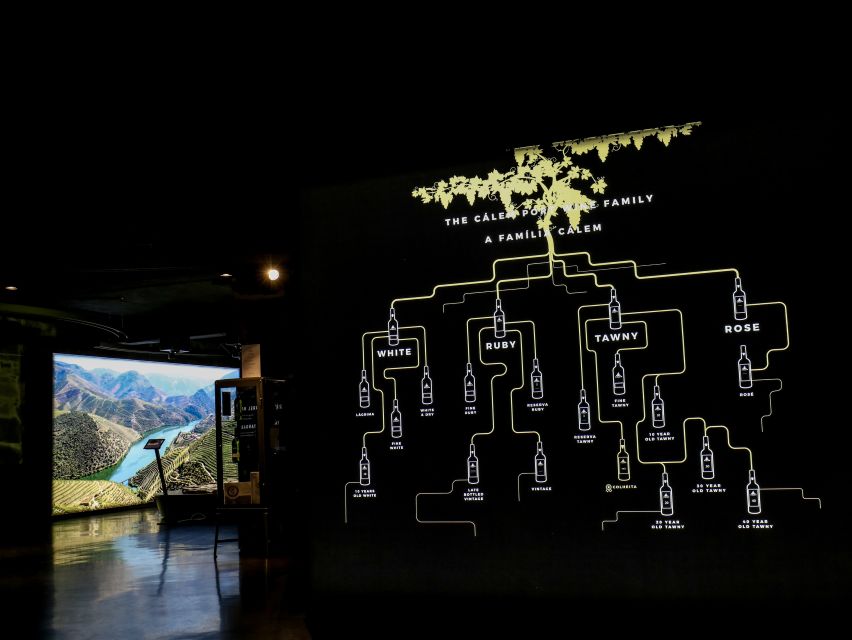 Porto: Cálem Cellar Tour, Interactive Museum & Wine Tasting - Key points at a glance