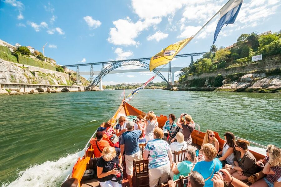 Porto: City Train Tour, River Cruise & Wine Cellar - Inside Real Companhia Velha
