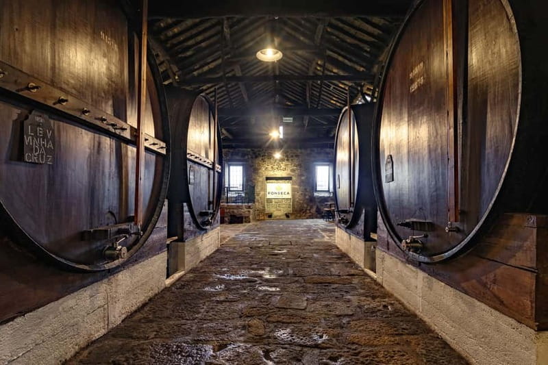 Porto: Port Cellar Visit and Wine Tasting at Fonseca - Bin 27 and Siroco at the tasting table
