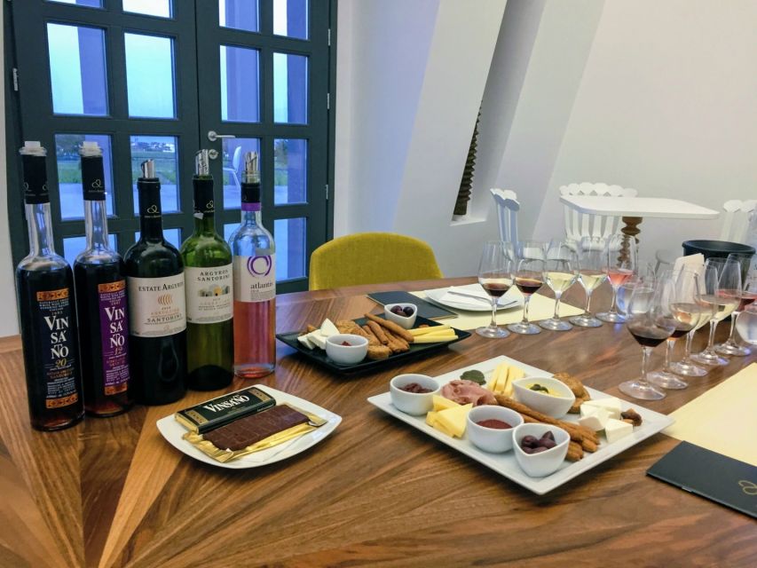 Private Group Visit to Akrotiri & 3 Wineries with Tastings - Three wineries, three different moods