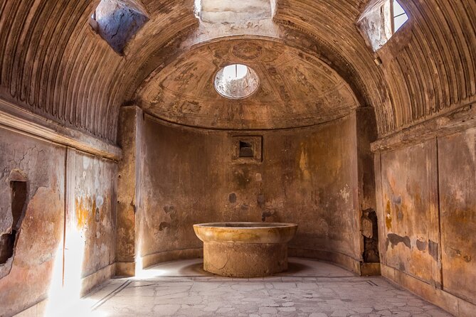 Private Pompeii Tour with Archaeologist & Winery on Mt Vesuvius - The Chaste Lovers block and Pompeii’s active archaeology