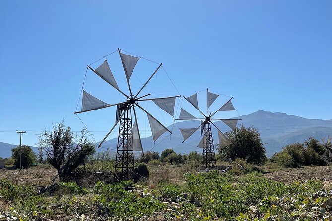 PRIVATE-Zeus Cave-Knossos-Olive oil Factory-Traditional Villages. - Lasithi Plateau and its old windmills