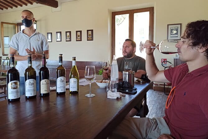 Rosso and Brunello di Montalcino Wine Tour Including Lunch and Visit to 2 Local Wineries - Free time in the medieval town of Montalcino