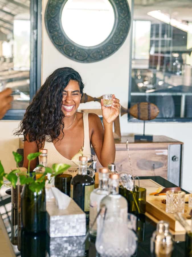 Sababay Winery Bali: Winery Tour with Wine Tasting - The Wine Tasting and Outdoor Lounge