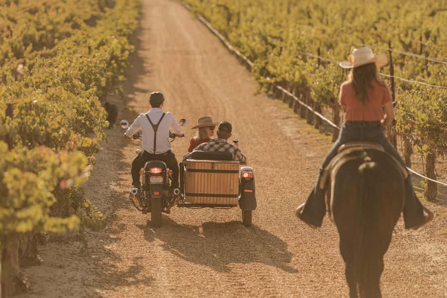 San Luis Obispo: Vineyard Rides Wine Adventure - The First Photo Stop and Scenic Drive