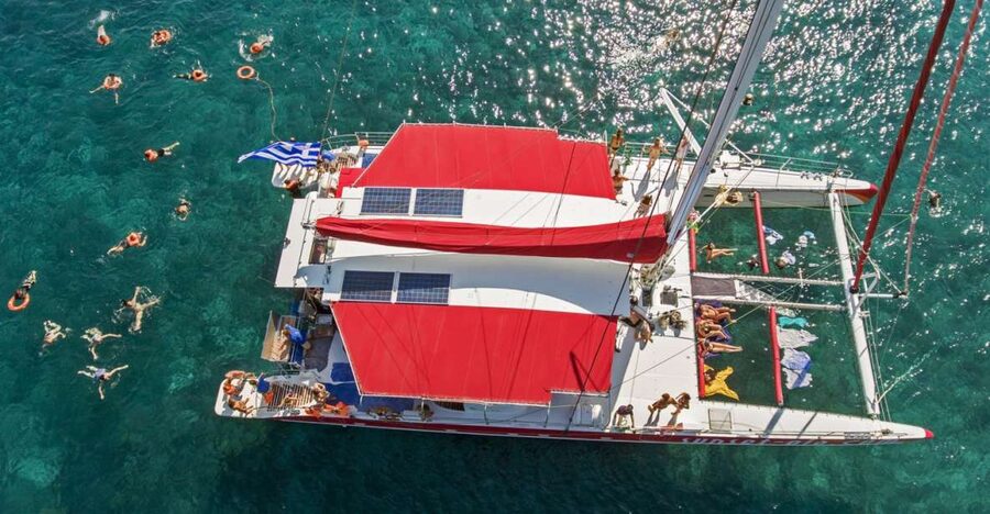 Santorini: Catamaran Cruise, Winery, & Oia Sunset Combo Tour - A full day built around Santorini’s two great views